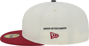 Nigel Sylvester x Rushmore New York Mets 40th Anniversary Chrome White/Brick Red 59Fifty New Era