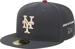 Nigel Sylvester x Rushmore New York Mets 1969 World Series Anthracite 59Fifty New Era