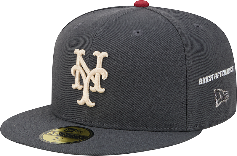 Nigel Sylvester x Rushmore New York Mets 1969 World Series Anthracite 59Fifty New Era