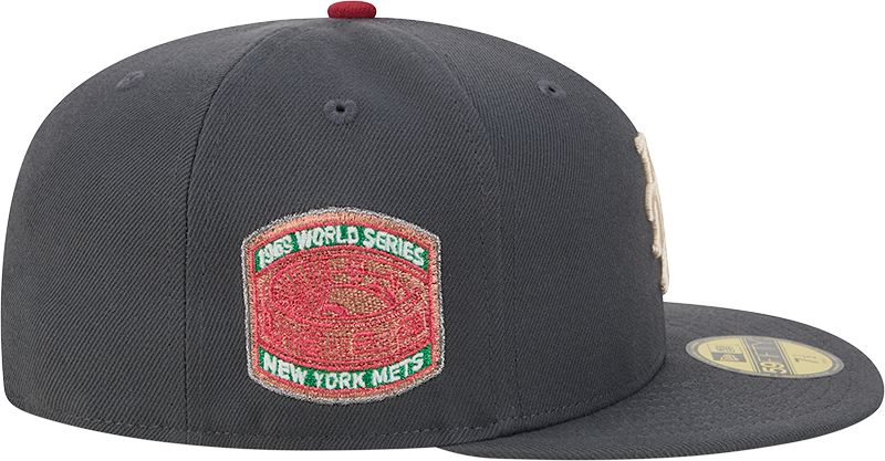 Nigel Sylvester x Rushmore New York Mets 1969 World Series Anthracite 59Fifty New Era